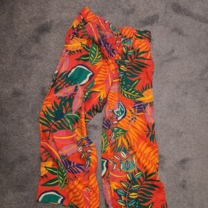 C&C California Multicolor Linen Pants